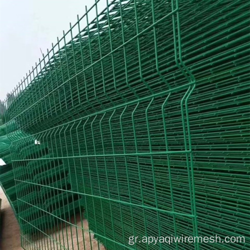 PVC γαλβανισμένο σύρμα ασφαλείας Mesh Fence Metal